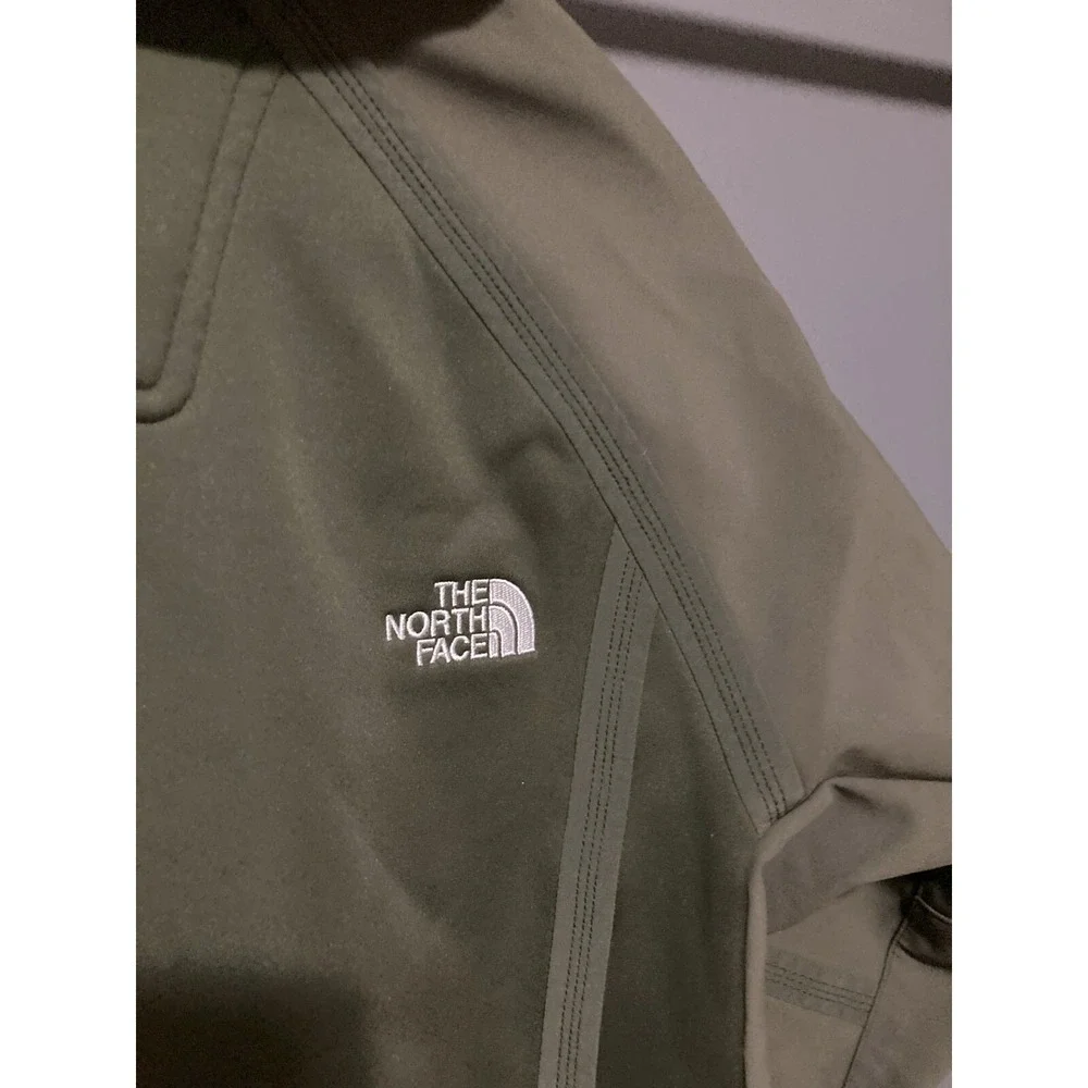 The North Face Summit Series Jacket Mens Medium Olive Green Winter Warm Outdoors